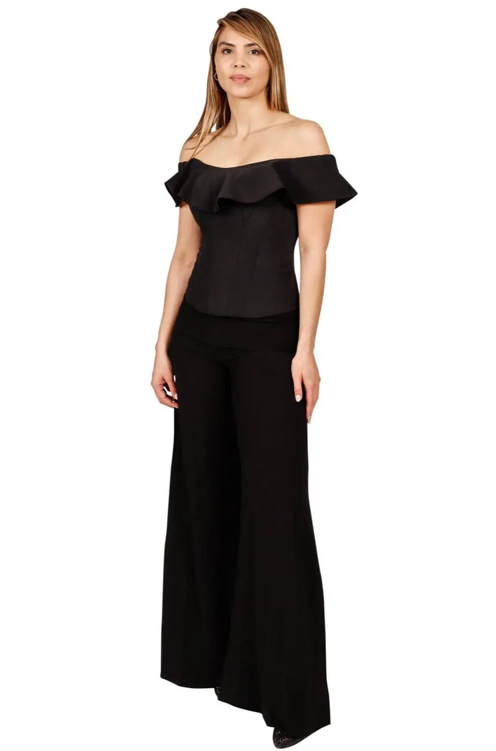 Off The Shoulder Bustier Black 