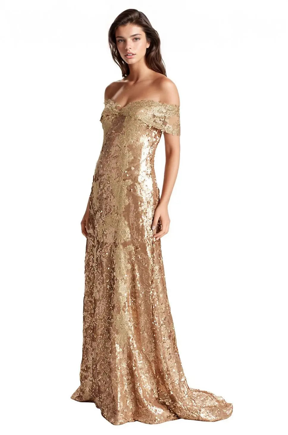 Off The Shoulder Gown  
