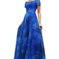 Off The Shoulder Organza Gown  