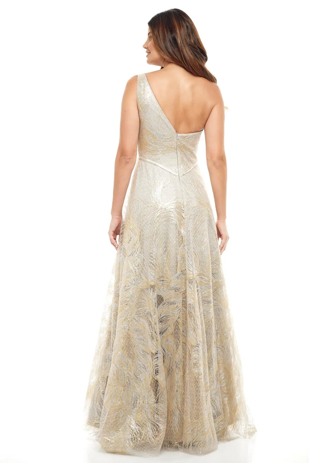 One Shoulder Gown  
