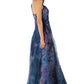 One Shoulder Organza Gown  
