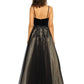 Plunging A-line Gown  