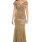 Ruched Mermaid Gown  