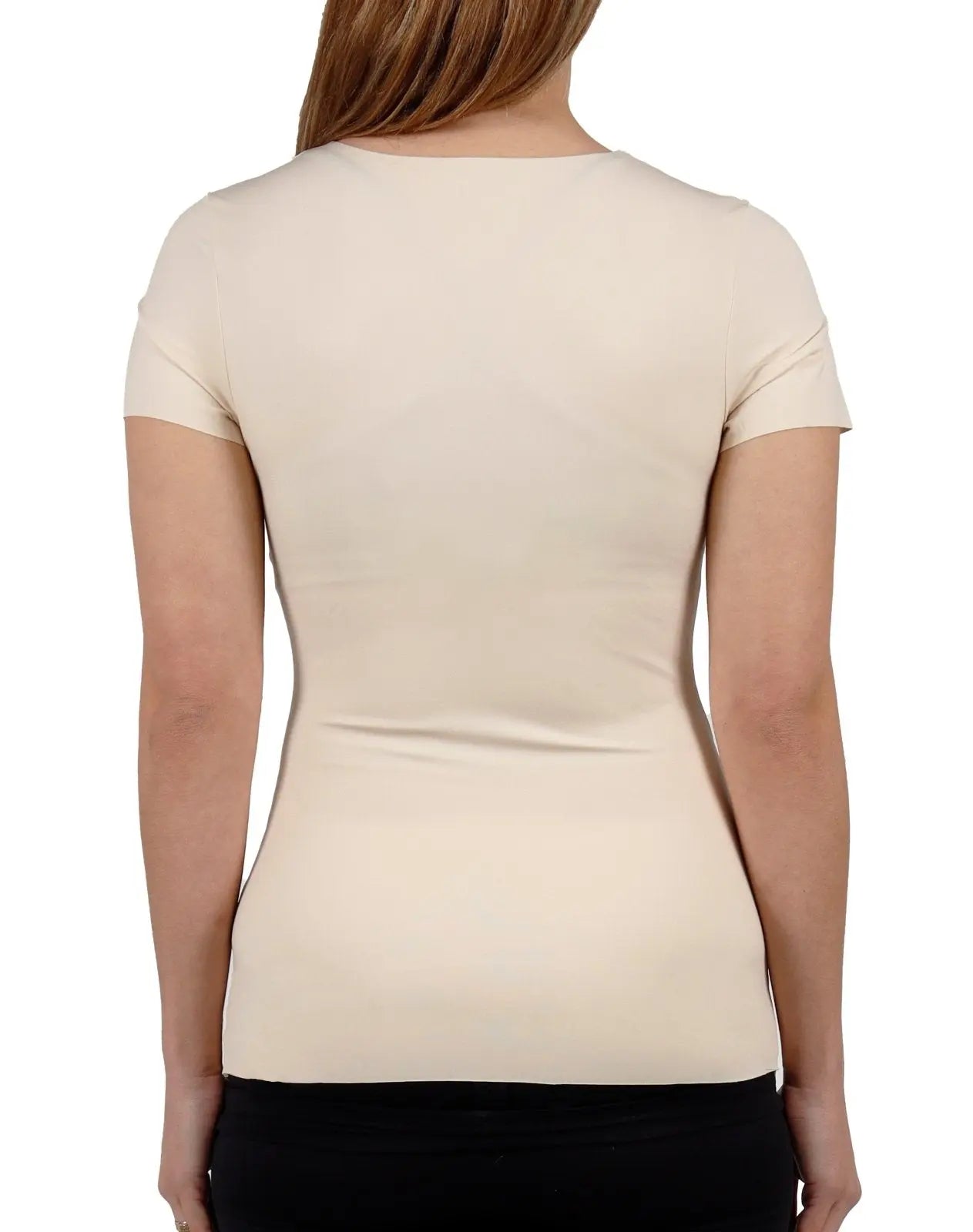 Scoopneck Tightening T Shirt  