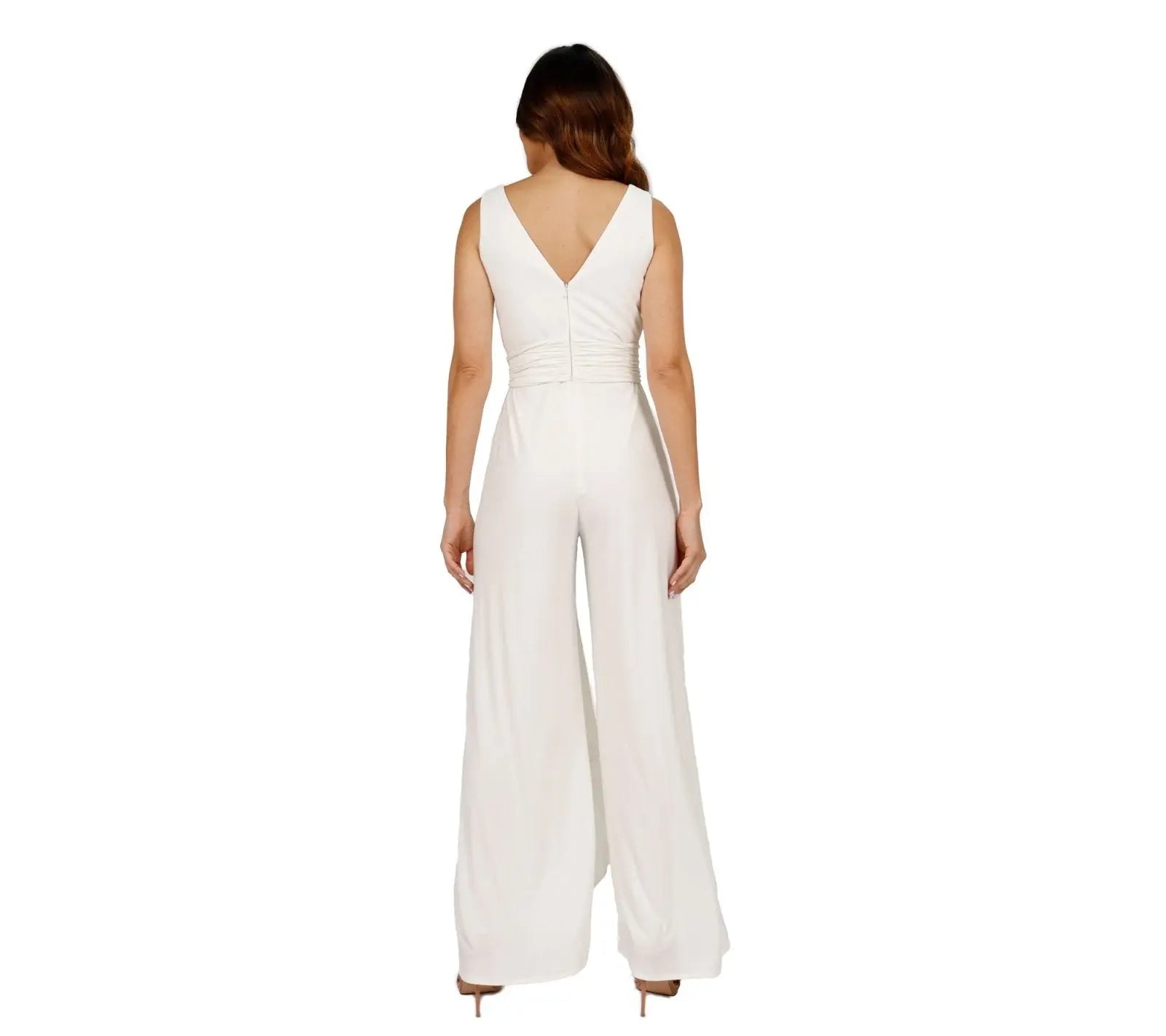 V-Neck Jumpsuit  