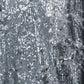 V-Neck Sequin Gown  